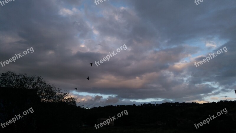 Nature Landscape Sky Sunset Eve Day