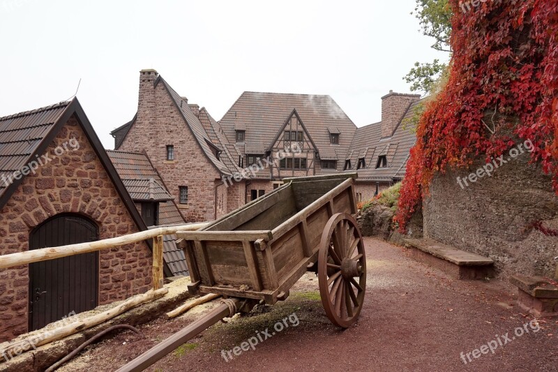 Germany Eisenach Fortress Wartburg Tourism