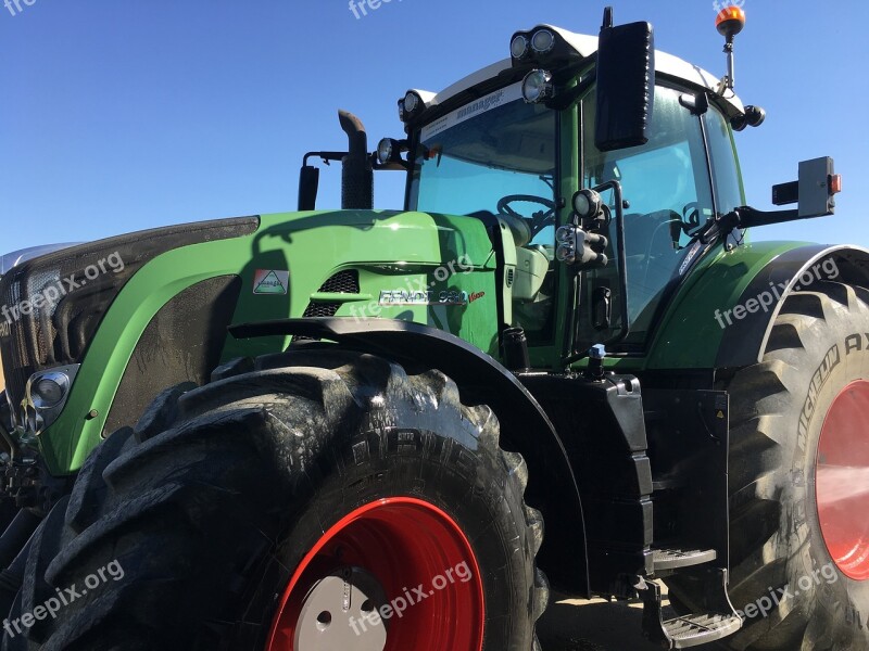 Tractor Agriculture Fendt Agricultural Machine Green