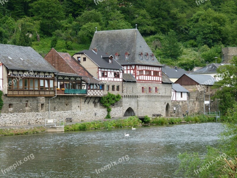 Lahn Dausenau The Lahn Valley River Landscape