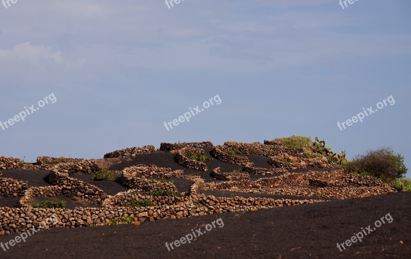 Volcanic Ash Lava Walls Stone