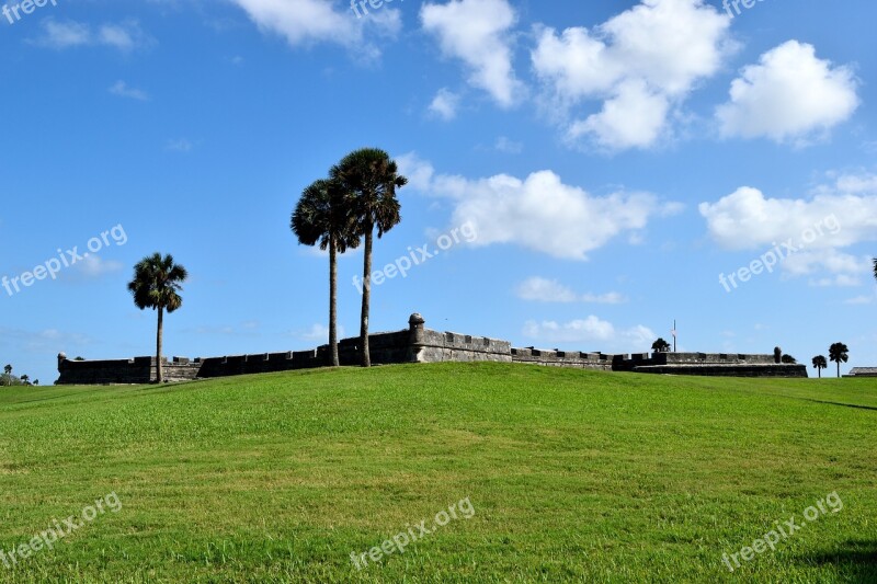 Castle Of San Marcos Fort Fortress Castle Historic