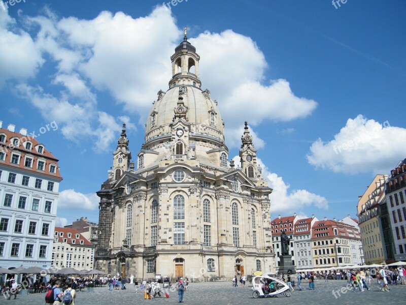 Dresden Frauenkirche Frauenkirche Dresden Germany Historic Center