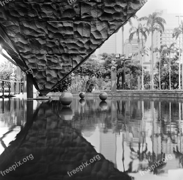 Taipei Taiwan Cityscape 228 Memorial Park Park