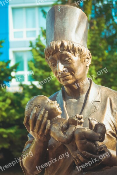 The Hospital Babe Obstetrician Monument Free Photos