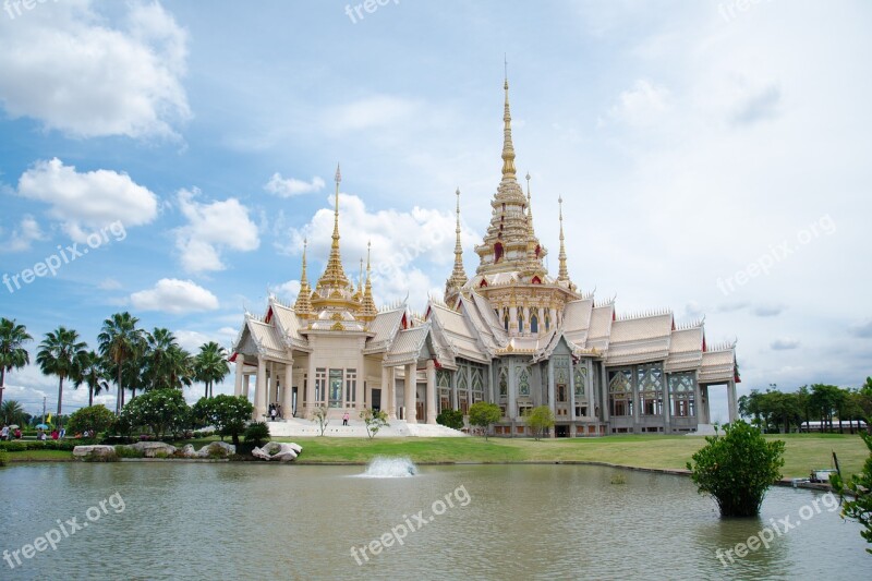 Temple Of Luang Pho Color Eyebrows Wat Pho Free Photos