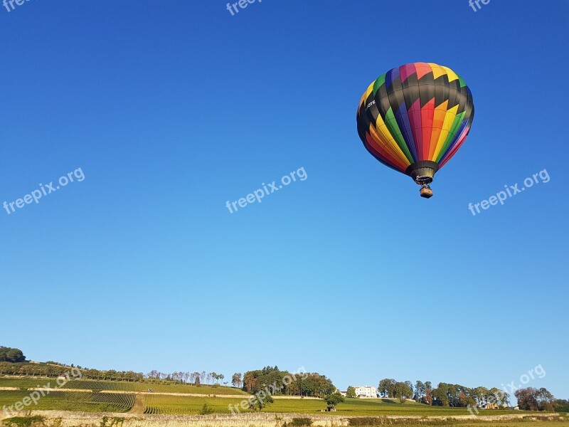 Hot-air Ballooning Lyon Alti-reve Blue Sky Rhône Alpes