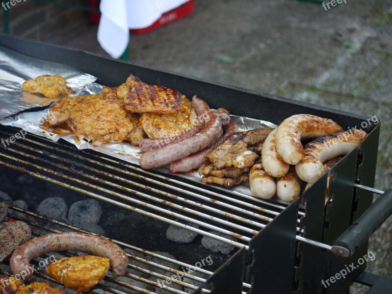 Barbecue Sausage Grill Bratwurst Grill Sausage