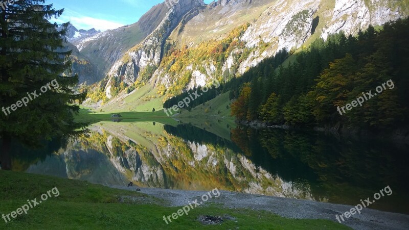 Seealpsee Wasserauen Appenzell Free Photos