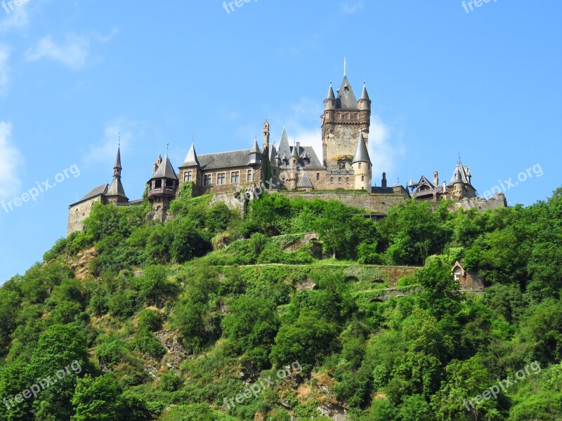 Castle Imperial Castle Cochem Middle Ages Reichsburg Cochem