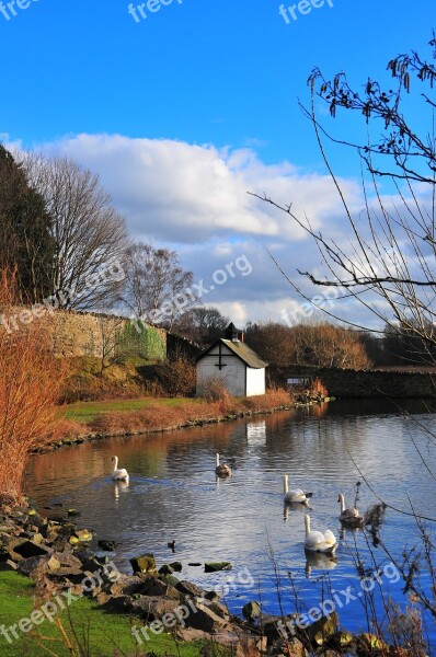 Duddingston Edinburgh Loch Pond Wa