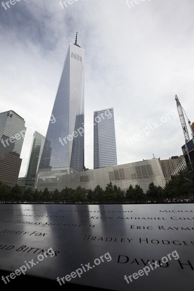 One World Trade Center Nyc New York City Downtown Manhattan