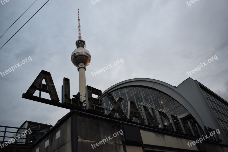 Berlin Tower Germany City Monument