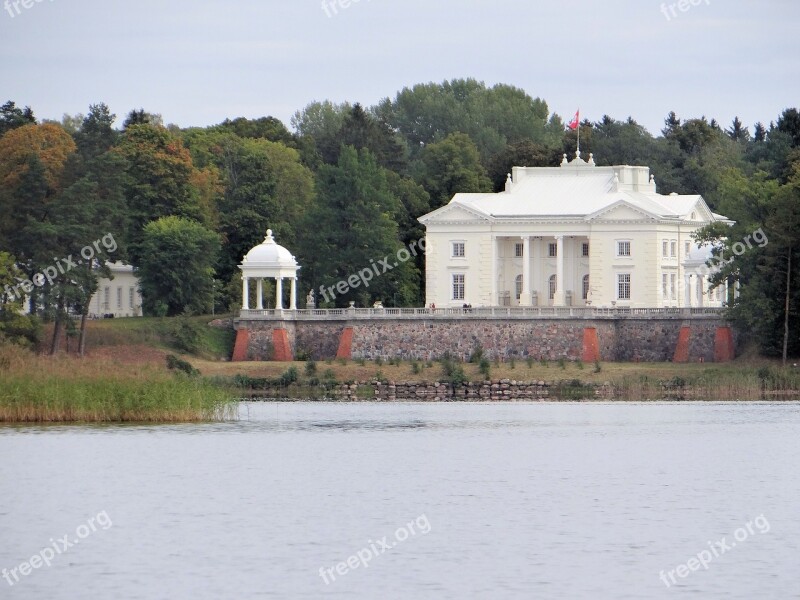 Zatrocze The Tyszkiewicz Palace Monument History Polish