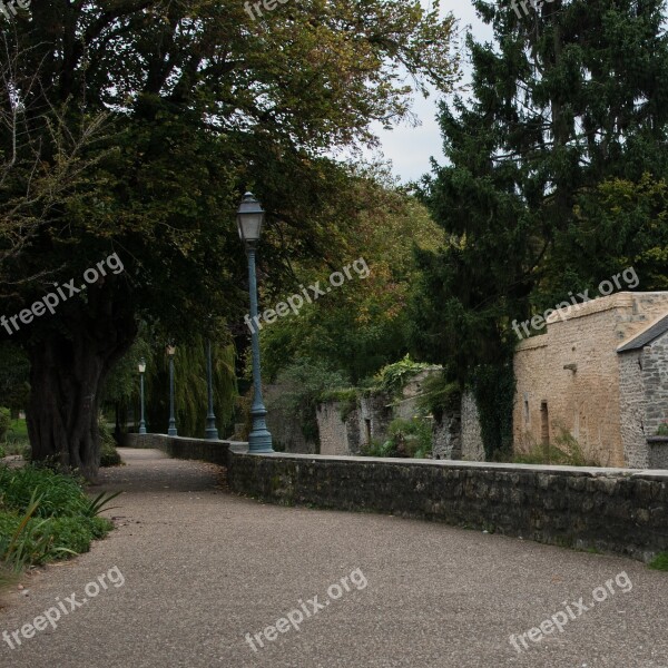 Park Path Allee Garden Free Photos