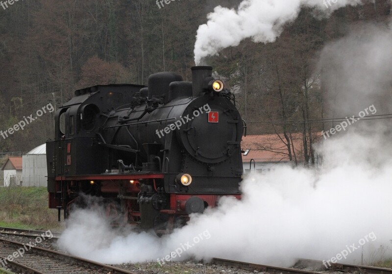 Steam Locomotive Tank Locomotive Museum Train Railway