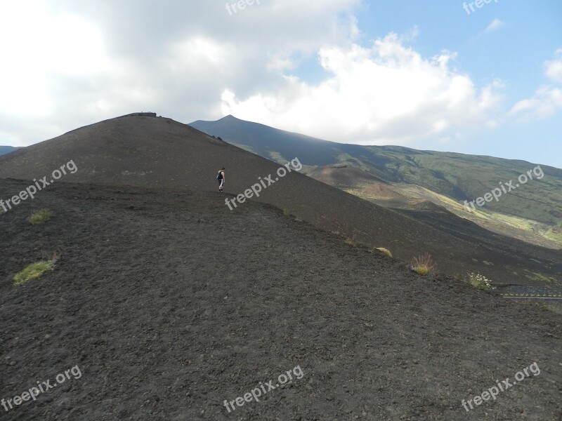 Etna Sicily Italy Free Photos