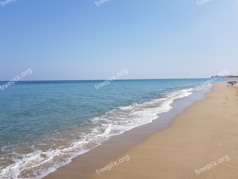 Blue Emerald Sea Commemorative Photo Korea