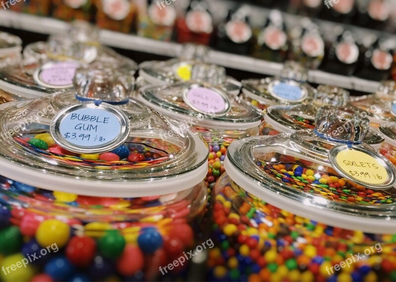 Candy Candy Shop Sweets Gum Free Photos