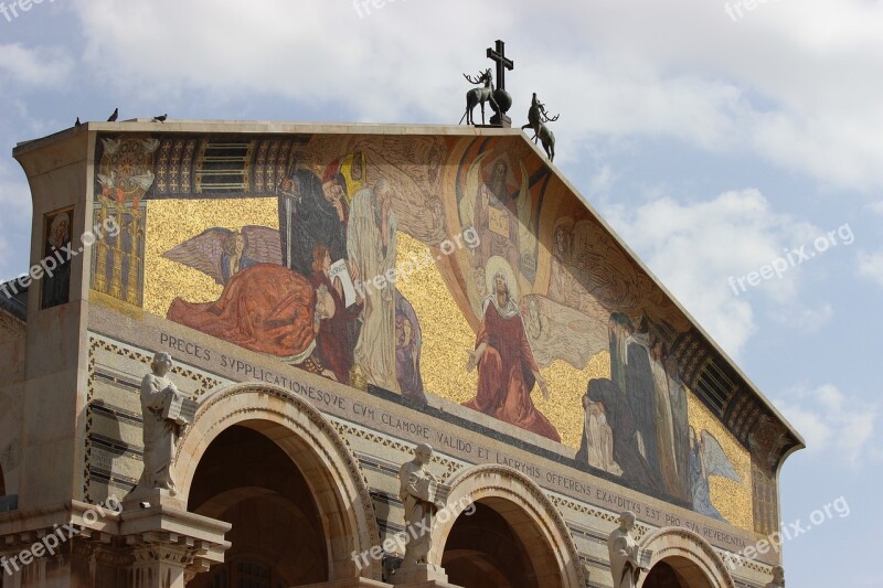 Holy Land Jerusalem Church Of All Nations Free Photos