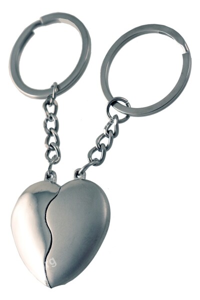 Keychain Metal Duo Couple House