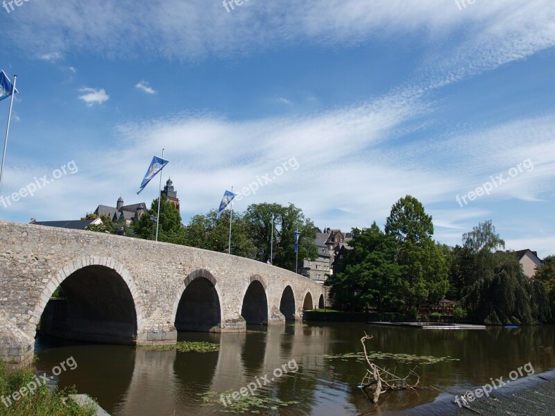 Wetzlar Hesse Old Lahn Bridge Free Photos