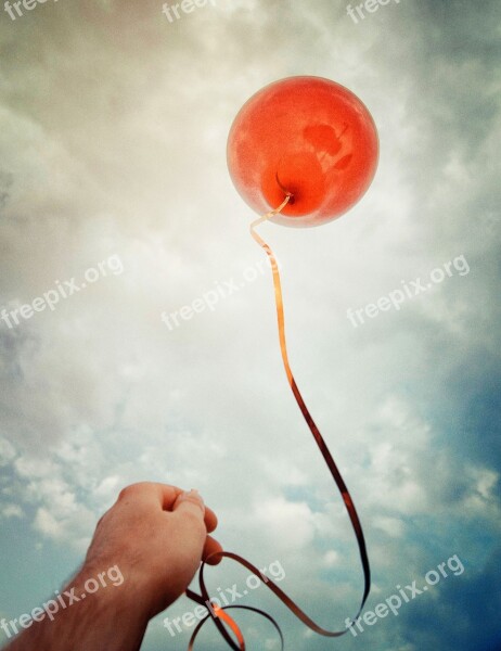 Balloon Let Decoration Flying Balloon Fly