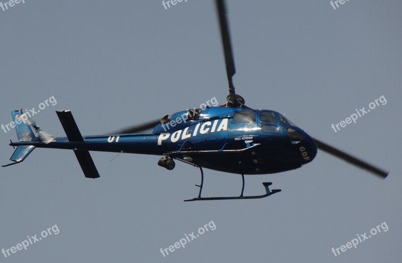 Police Transport Aircraft Flight Helicopter