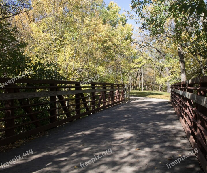 Bridge Nature Park Outdoor Scenic