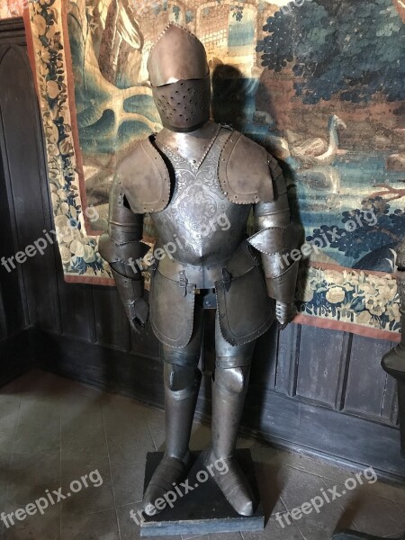 Knight's Castle Armor Knight Middle Ages Castle