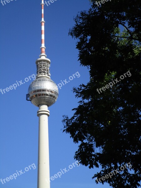 Berlin Tv Tower Alexanderplatz Places Of Interest Capital