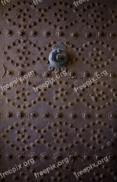 Door Monastery Architecture Iron Doors Mardin