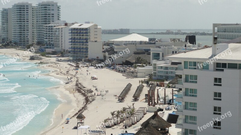 Cancún Mexico Beach Free Photos