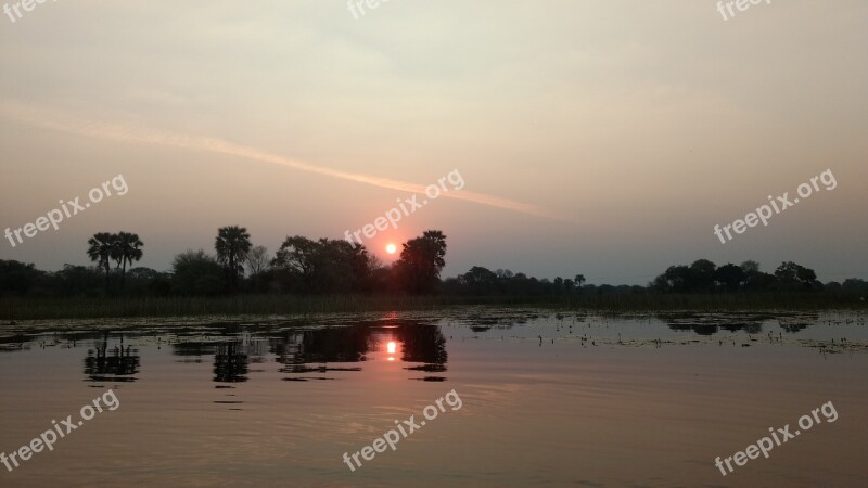 Water Sunset Dawn Landscape Dusk