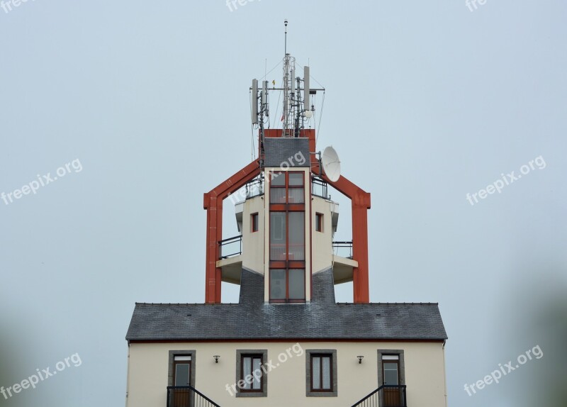 Semaphore Telegraph Air Corresponding Ships Coastline Sides