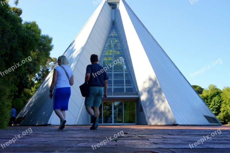 Architectural Urban Botanical Gardens South Australia Tepee