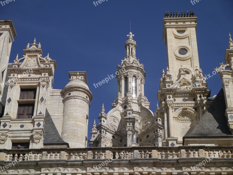 Architecture Chambord Renaissance Free Photos