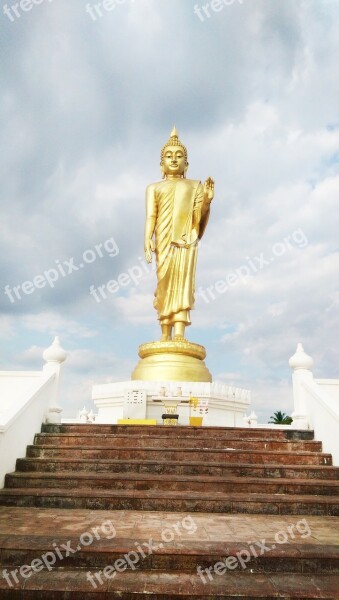 Measure Dharma พระ Buddha Statue Buddhism