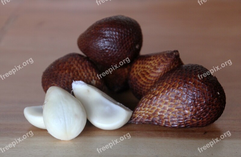 Snake Fruit Salacca Fruit Healthy Vitamins