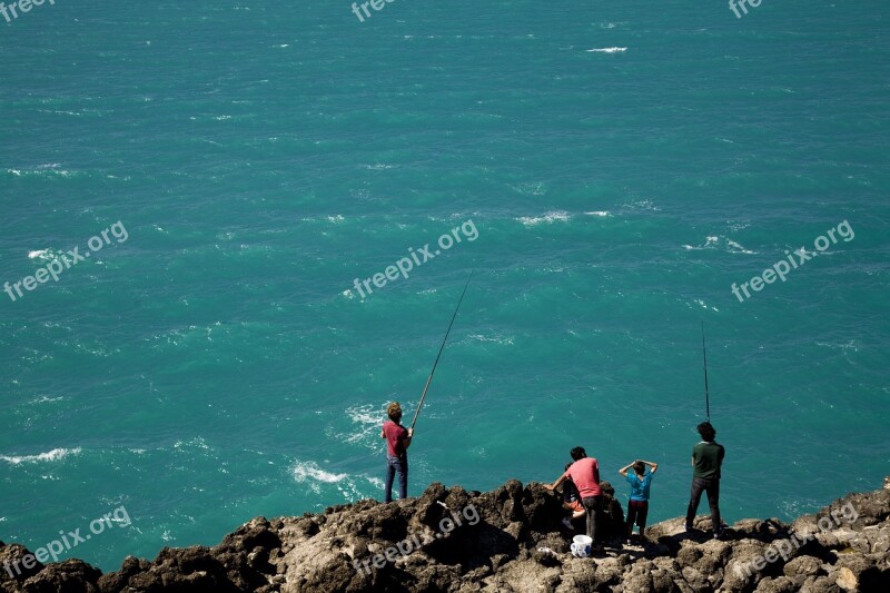 Fisherman Marine Beach Water Turkey