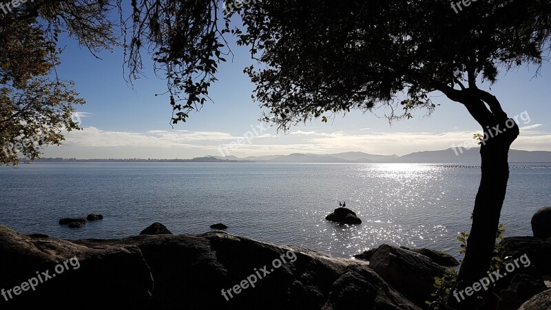 Ceu Beach Horizon Mar Blue Sky