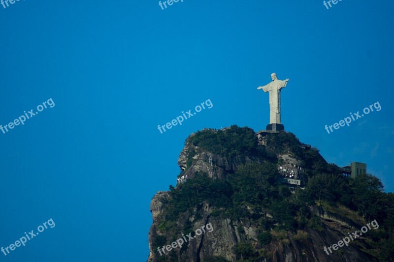 Cristo Redentor Corcovado Rio De Janeiro Brasil Christ