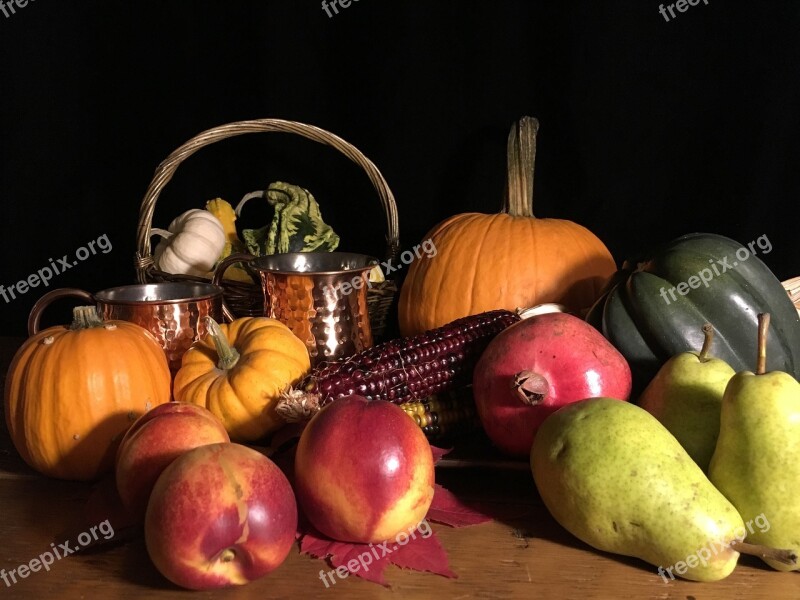 Thanksgiving Seasonal Fall Autumn Harvest