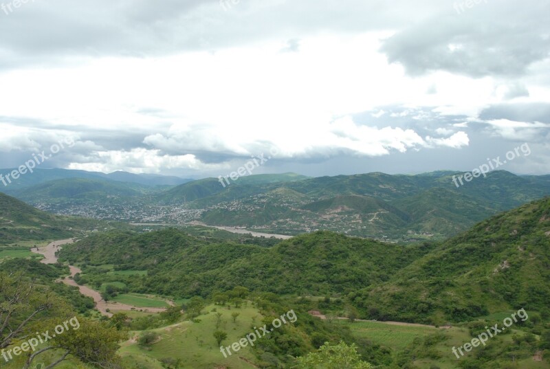 Tlapa De Comonfort Hill Landscape Field Free Photos