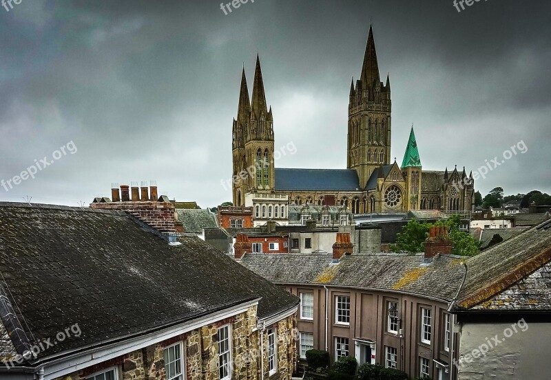 Truro Cornwall England Architecture Religion