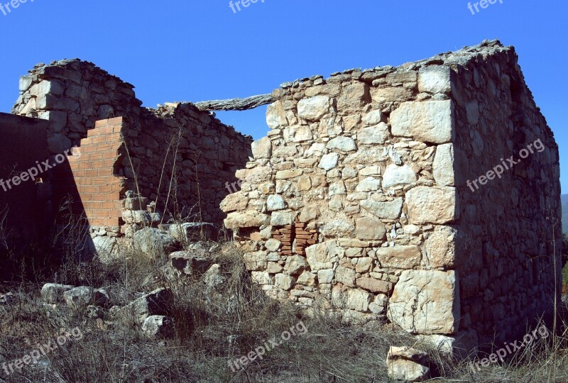 Earthquake Collapse Movement Ruins Stones