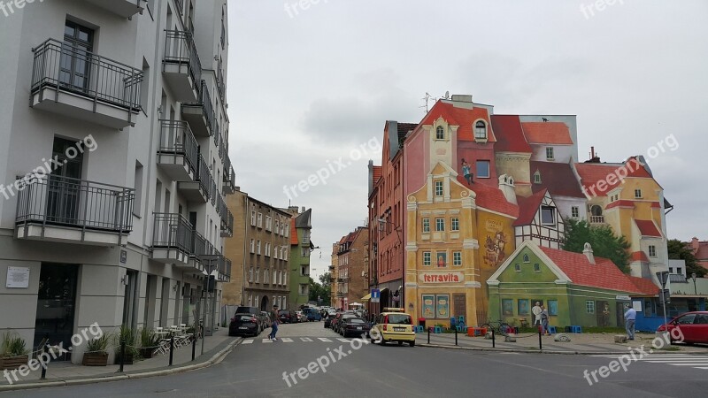 Architecture Poznan Murals Free Photos