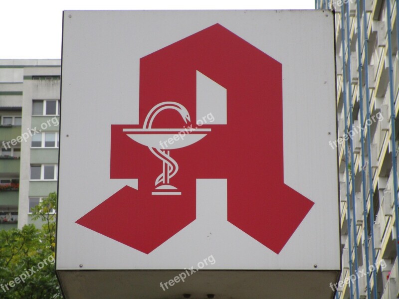 Apothecke Logo Characters Symbol Health