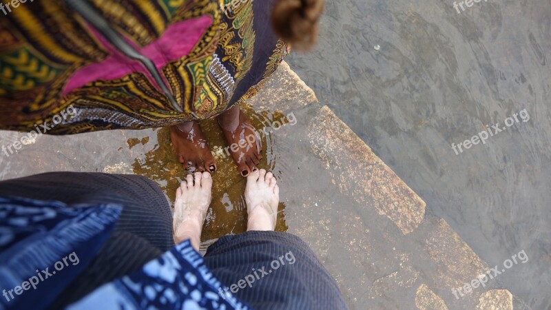 Black And White Mixed Marriages Feet In Water Feet In The River Nile The Source Of The River Nile