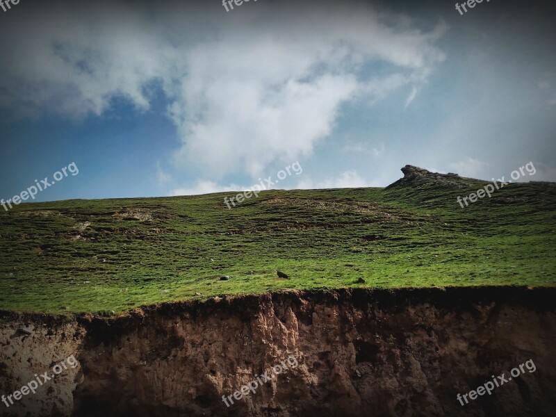 Summer Vacation Qinghai Yanshan Road Free Photos